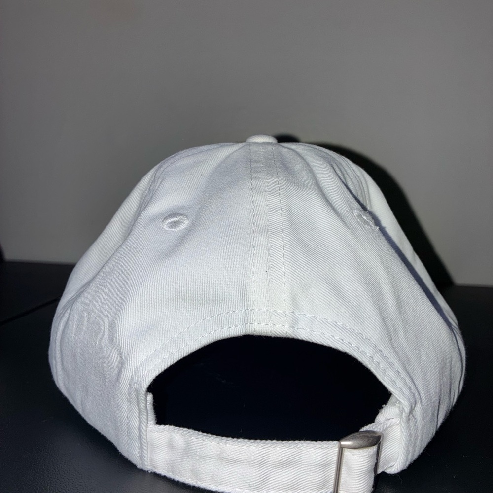 White Baseball Cap - Picture 3 of 4